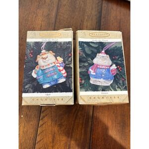 Hallmark‎ Keepsake Ornament Cookie Jar Friends Clyde Carmen Dog Cat Showcase
